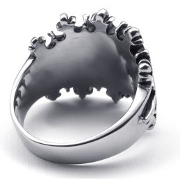 Modern Design Color Brilliancy To Win Warm Praise From Customers Titanium Ring