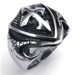 Finely Processed Delicate Colors Stable Quality Titanium Ring