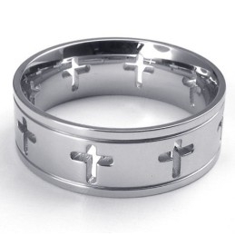 Beautiful Design Color Brilliancy Excellent Quality Titanium Ring
