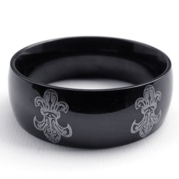 Beautiful Design Delicate Colors Excellent Quality Titanium Ring