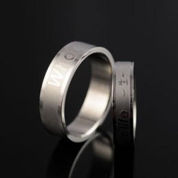 Love You For Life Couples Right Ring