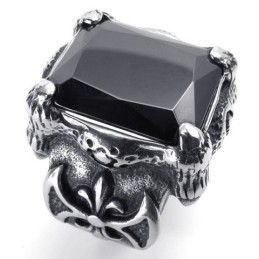 Attractive Design Color Brilliancy Stable Quality Titanium Ring
