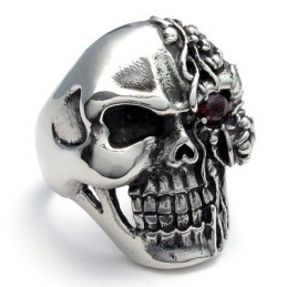 Finely Processed Color Brilliancy High Quality Titanium Ring
