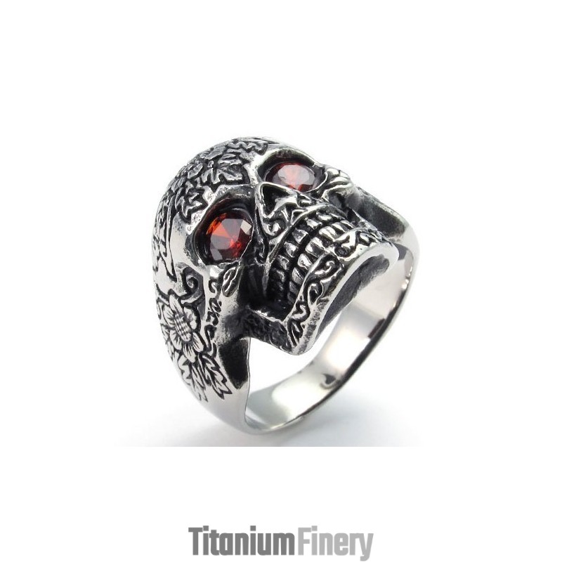 Rational Construction Color Brilliancy Reliable Quality Titanium Ring