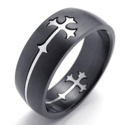 Deft Design Delicate Colors High Quality Titanium Ring