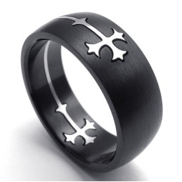 Deft Design Delicate Colors High Quality Titanium Ring