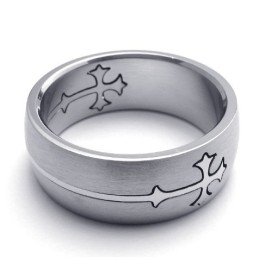 Deft Design Color Brilliancy High Quality Titanium Ring