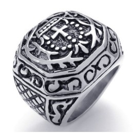 Skillful Manufacture Color Brilliancy High Quality Titanium Ring