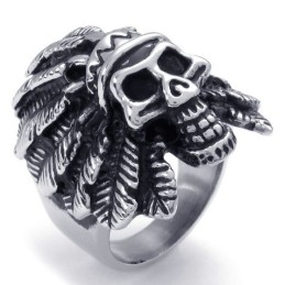 Attractive Design Delicate Colors Excellent Quality Titanium Ring