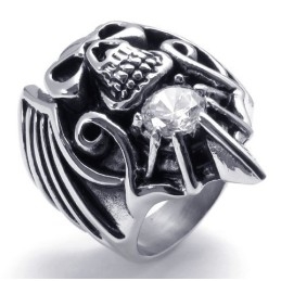 Finely Processed Color Brilliancy Wide Varieties Titanium Ring