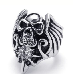 Finely Processed Color Brilliancy Wide Varieties Titanium Ring
