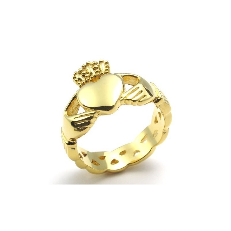 Beautiful Design Color Brilliancy Durable In Use Titanium Ring