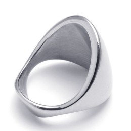Deft Design Color Brilliancy Stable Quality Titanium Ring