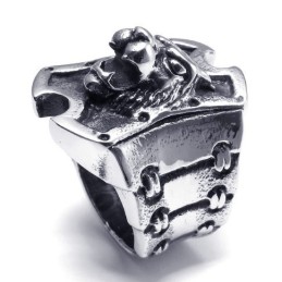 Attractive Design Delicate Colors Durable In Use Titanium Ring