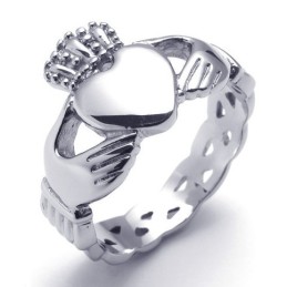 Beautiful Design Color Brilliancy The Queen Of Quality Titanium Ring