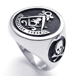 Fashionable Patterns Delicate Colors Superior Quality Titanium Ring