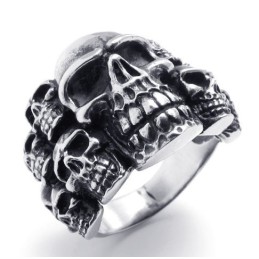 Modern Design Color Brilliancy Excellent Quality Titanium Ring