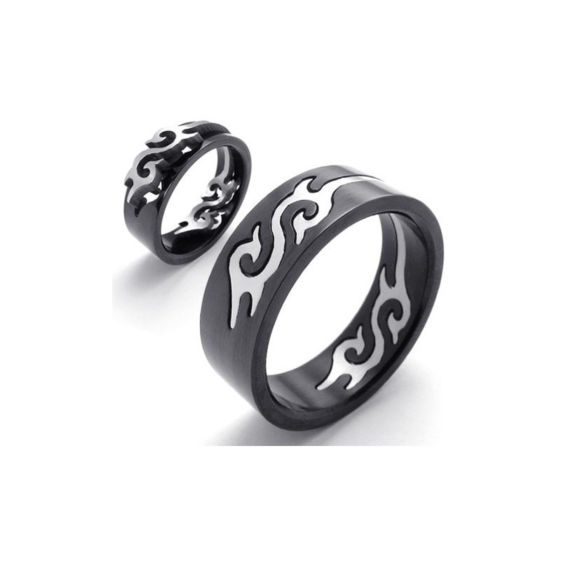 Latest Technology Delicate Colors Durable In Use Titanium Ring