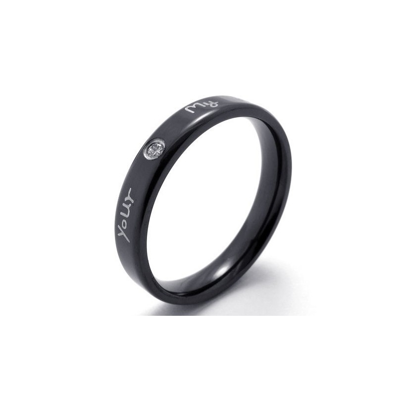Deft Design Delicate Colors Superior Quality Titanium Ring