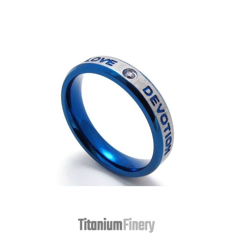 Elegant Shape Beautiful In Colors Superior Quality Titanium Ring