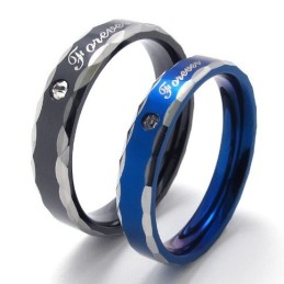 Sophisticated Technology Beautiful In Colors High Quality Titanium Ring