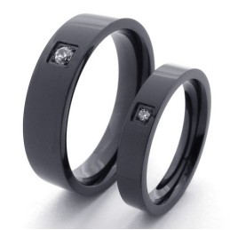 Finely Processed Delicate Colors Superior Quality Titanium Ring