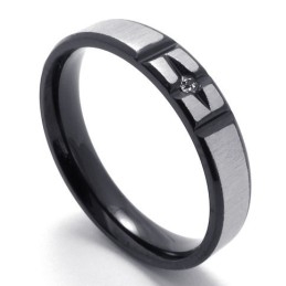 Deft Design Color Brilliancy Durable In Use Titanium Ring