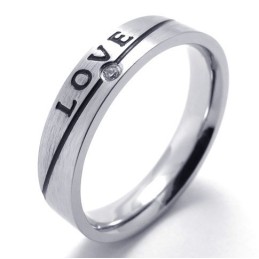 Professional Design Color Brilliancy To Have A Long Standing Reputation Titanium Ring