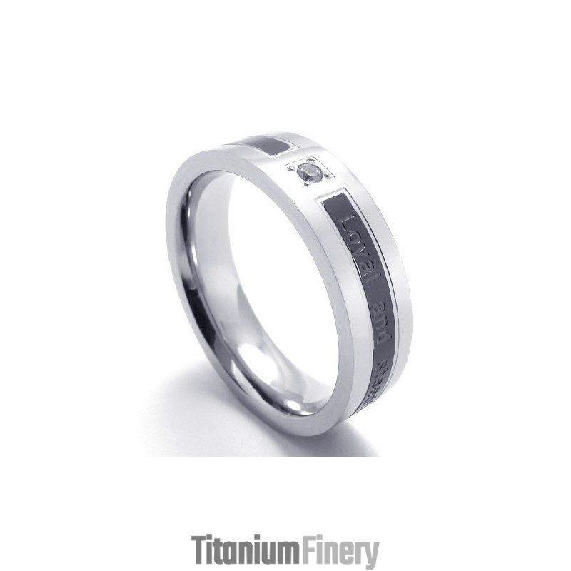 For Your Selection Color Brilliancy The Queen Of Quality Titanium Ring