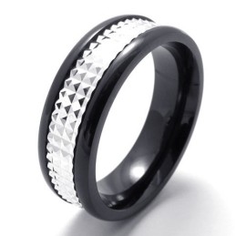 Latest Technology Delicate Colors Durable In Use Titanium Ring