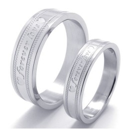 Elegant Shape Color Brilliancy To Enjoy High Reputation At Home And Abroad Titanium Ring