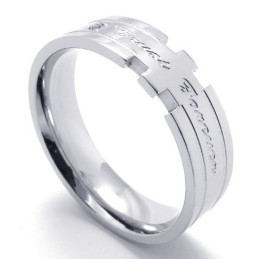 Elegant Shape Color Brilliancy Selling Well All Over The World Titanium Ring
