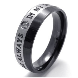 Deft Design Color Brilliancy The King Of Quality Titanium Ring