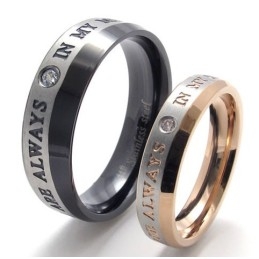 Deft Design Color Brilliancy The King Of Quality Titanium Ring