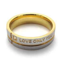 Elegant Shape Beautiful In Colors Stable Quality Titanium Ring