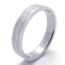 Elegant Shape Color Brilliancy The King Of Quality Titanium Ring