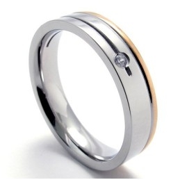 Beautiful Design Color Brilliancy The Queen Of Quality Titanium Ring
