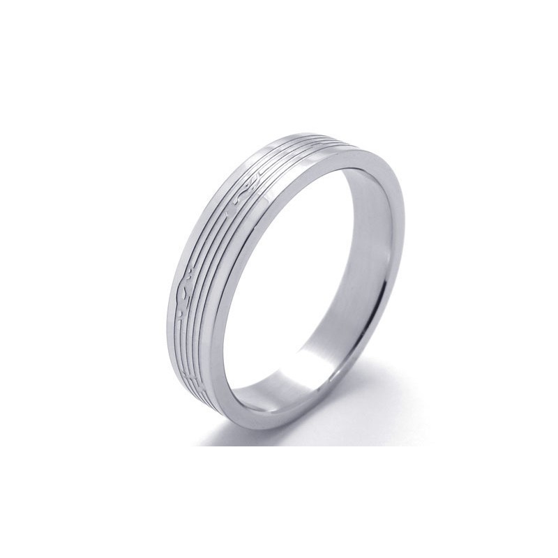 Deft Design Color Brilliancy World-Wide Renown Titanium Ring Deft Design Color Brilliancy World-Wide Renown Titanium Ring