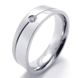 Professional Design Color Brilliancy World-Wide Renown Titanium Ring