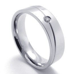Professional Design Color Brilliancy World-Wide Renown Titanium Ring