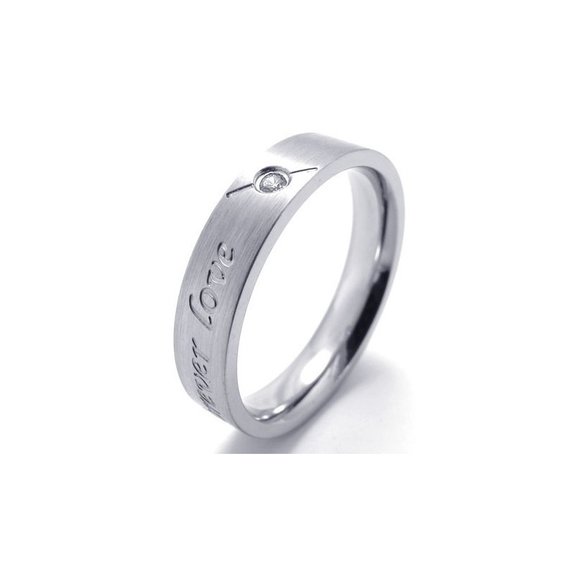 Various Styles Color Brilliancy World-Wide Renown Titanium Ring