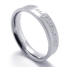 Various Styles Color Brilliancy World-Wide Renown Titanium Ring