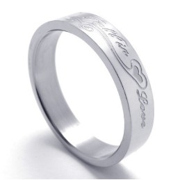 Fashionable Patterns Color Brilliancy To Enjoy High Reputation At Home And Abroad Titanium Ring