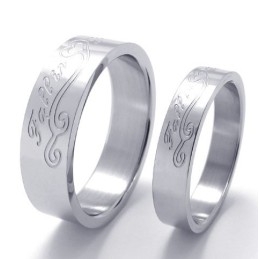 Elegant Shape Color Brilliancy Quality And Quantity Assured Titanium Ring