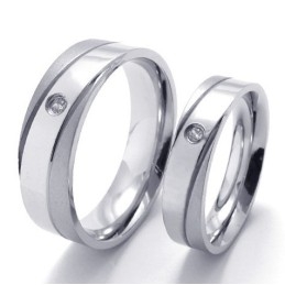 Professional Design Color Brilliancy To Have A Long Story Titanium Ring