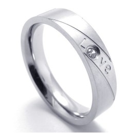 Attractive Design Color Brilliancyto Have A Long Standing Reputation Titanium Ring