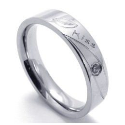 Professional Design Delicate Colors Superior Quality Titanium Ring