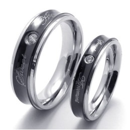 Luxuriant In Design Delicate Colors Stable Quality Titanium Ring