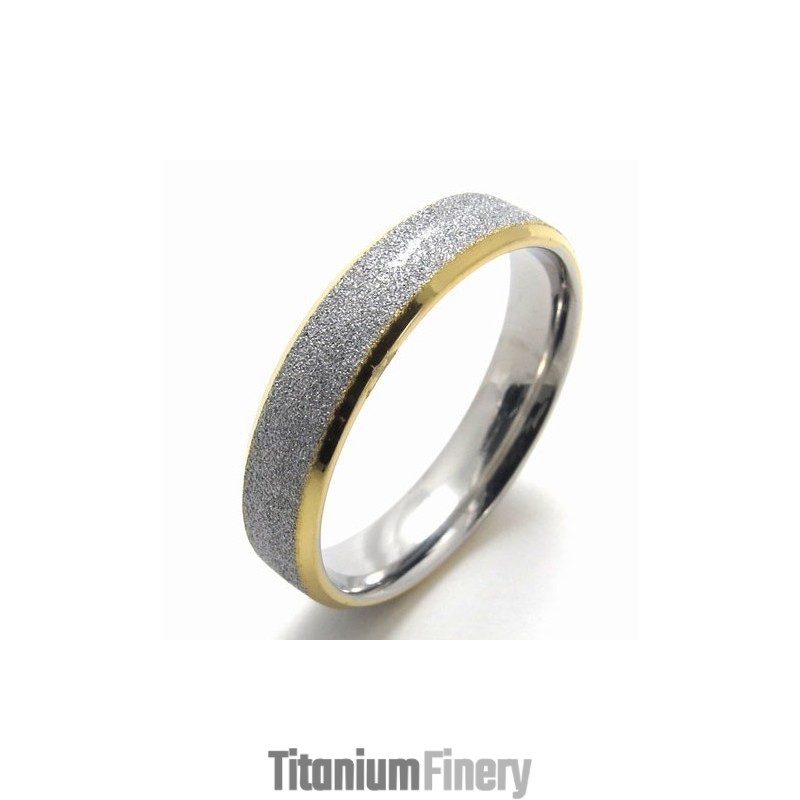 Beautiful Design Color Brilliancy Reliable Reputation Titanium Ring