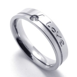 Deft Design Color Brilliancy Excellent Quality Titanium Ring